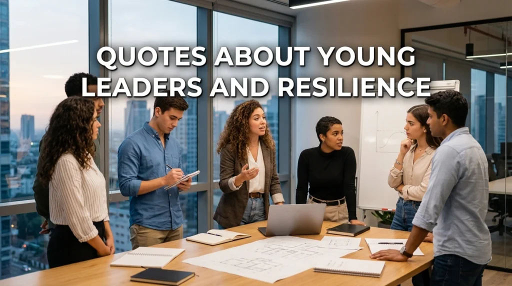 Quotes About Young Leaders And Resilience