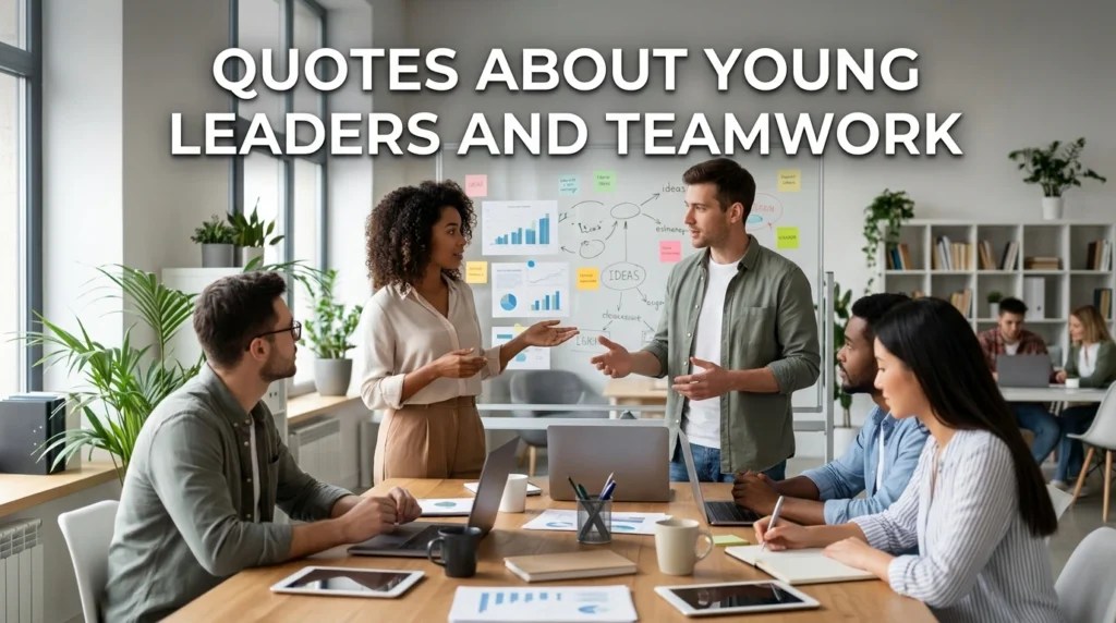 Quotes About Young Leaders And Teamwork
