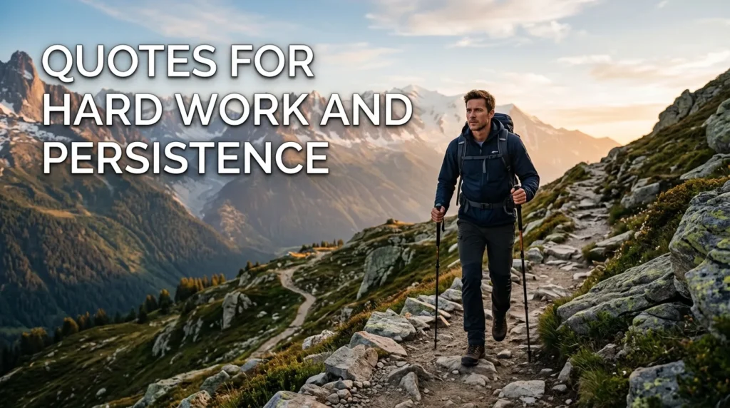 Quotes For Hard Work And Persistence