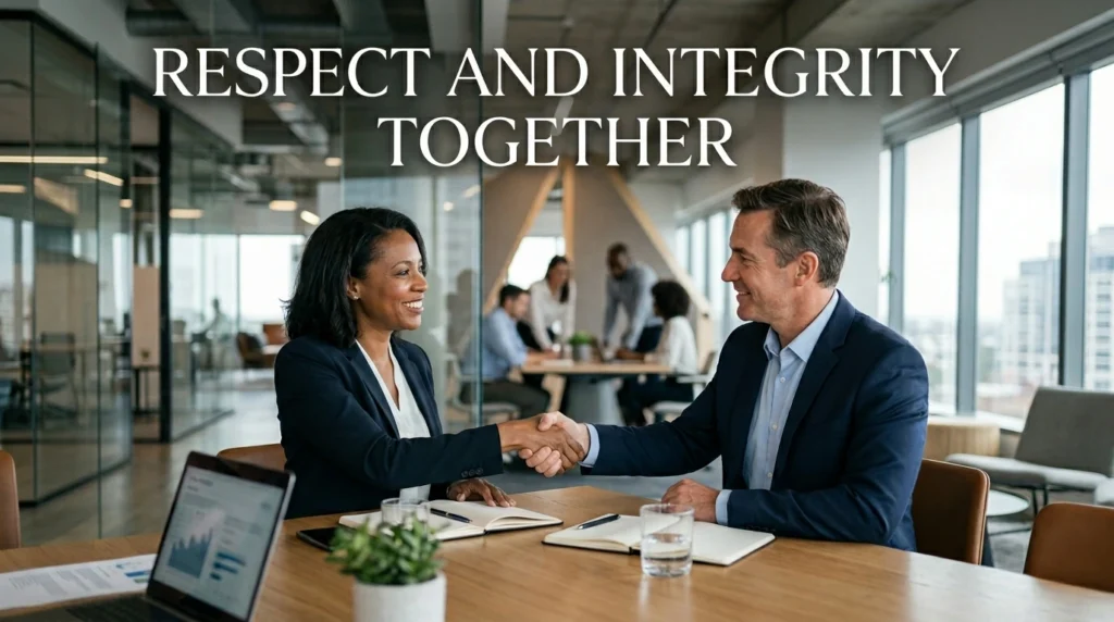 Respect And Integrity Together