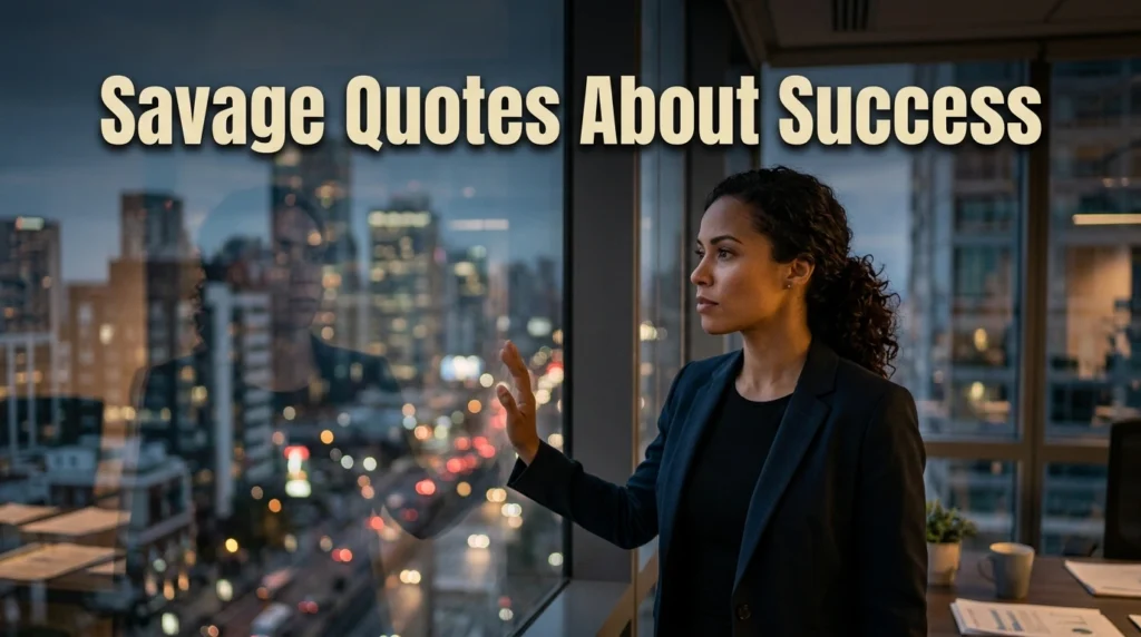Savage Quotes About Success