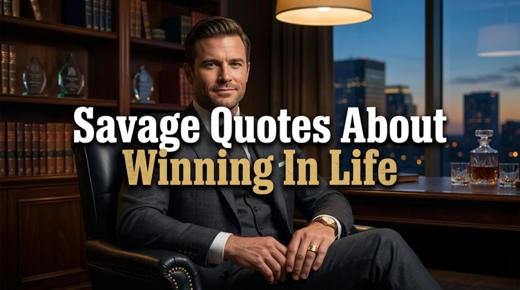 Savage Quotes About Winning In Life