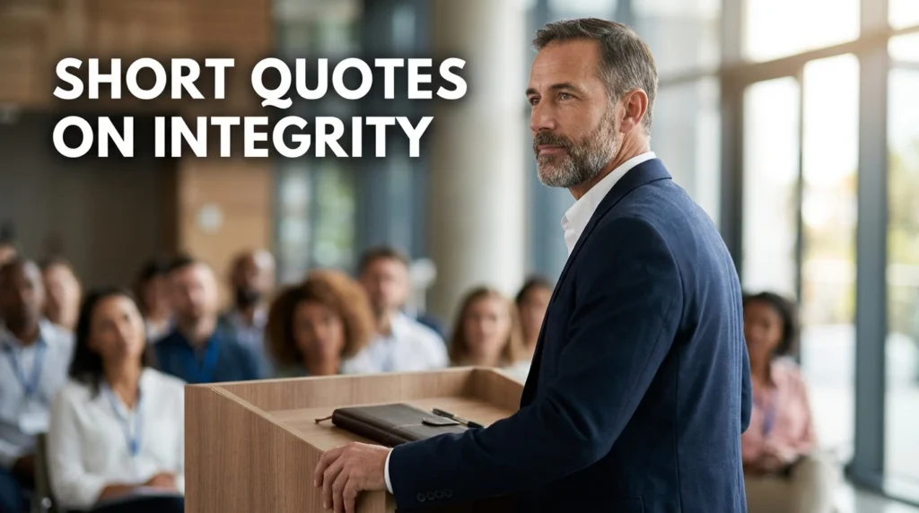 Short Quotes On Integrity