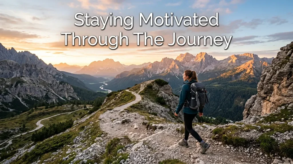 Staying Motivated Through The Journey