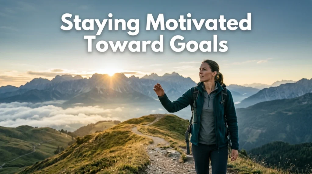 Staying Motivated Toward Goals