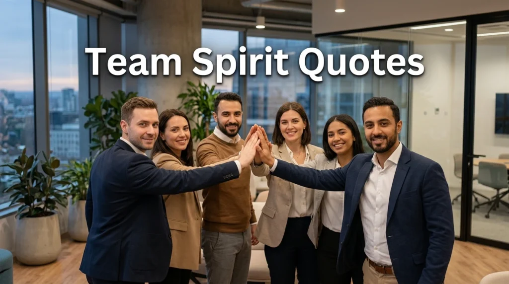 Team Spirit Quotes