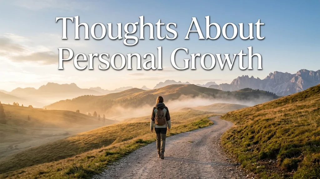 Thoughts About Personal Growth