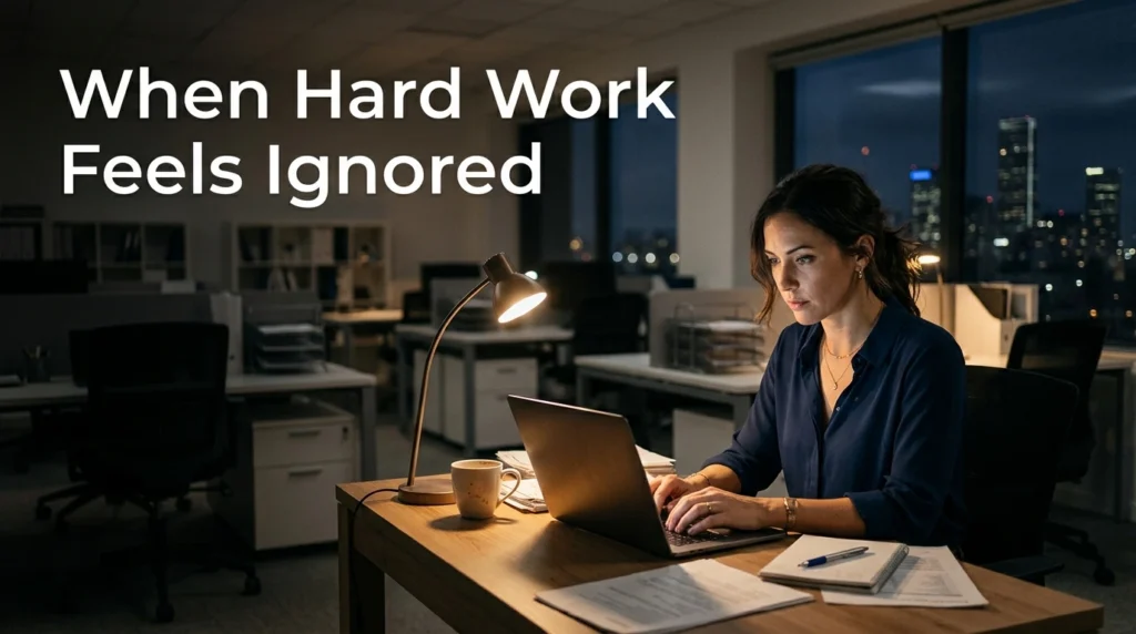 When Hard Work Feels Ignored