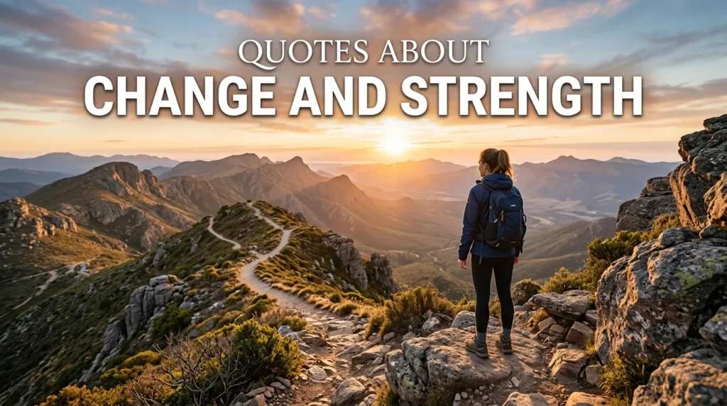 Quotes About Change And Strength