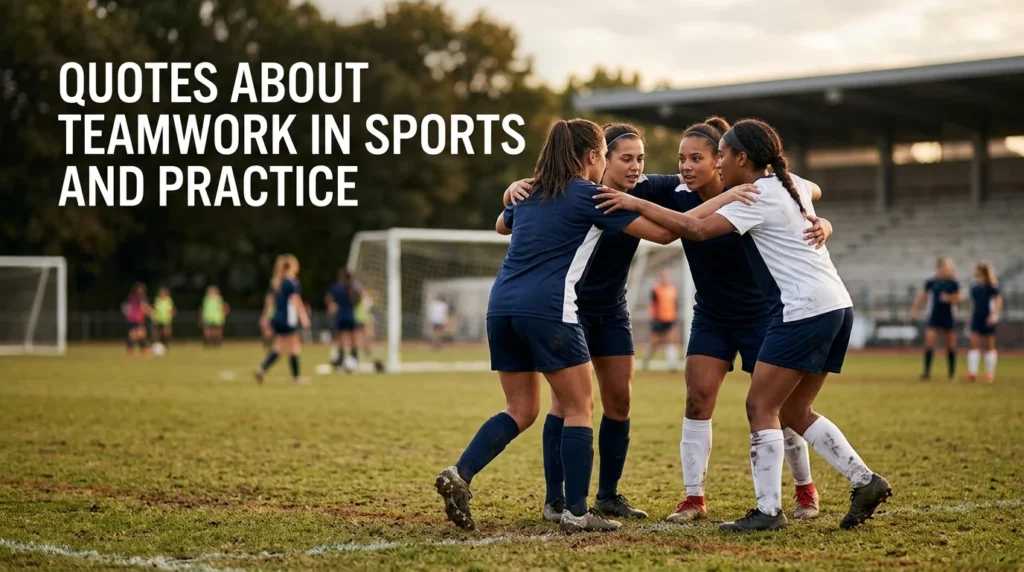 Quotes About Teamwork In Sports And Practice