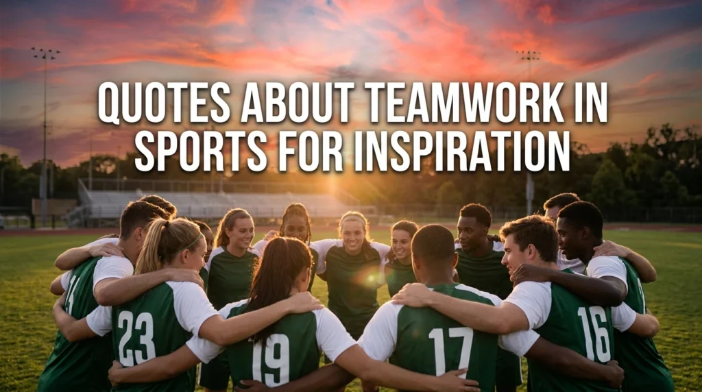 Quotes About Teamwork In Sports For Inspiration