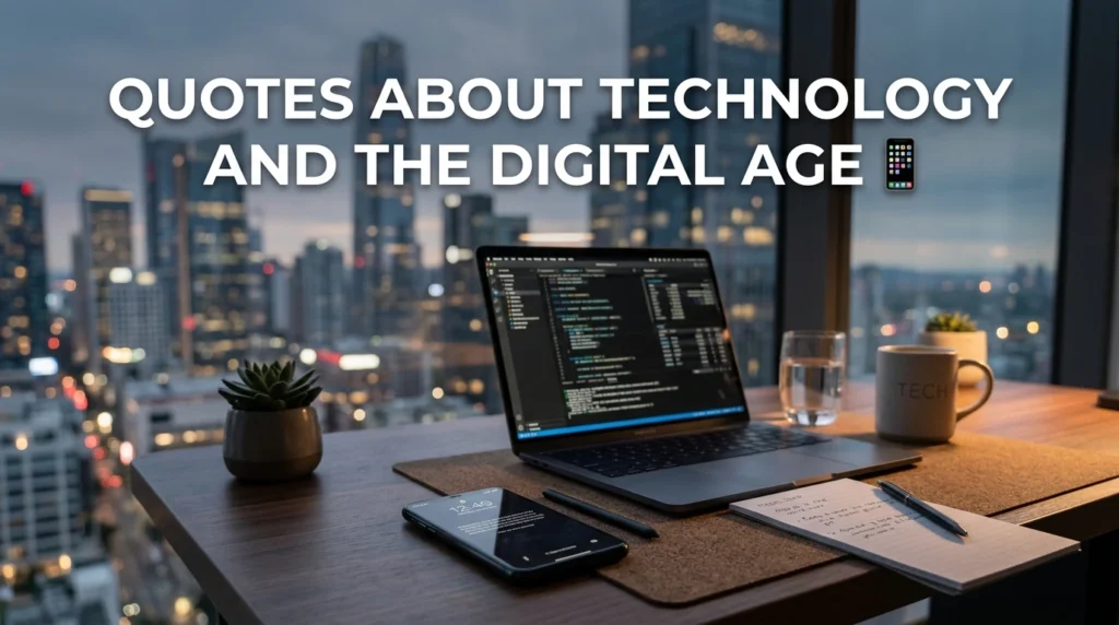 Quotes About Technology And The Digital Age 📱