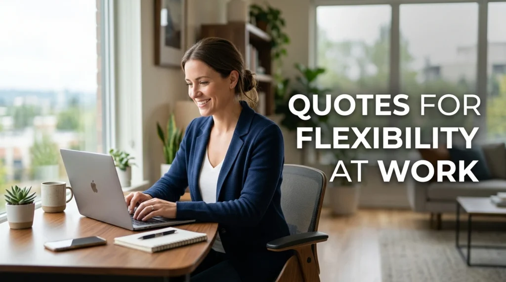 Quotes For Flexibility At Work