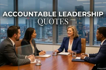 Accountable Leadership Quotes