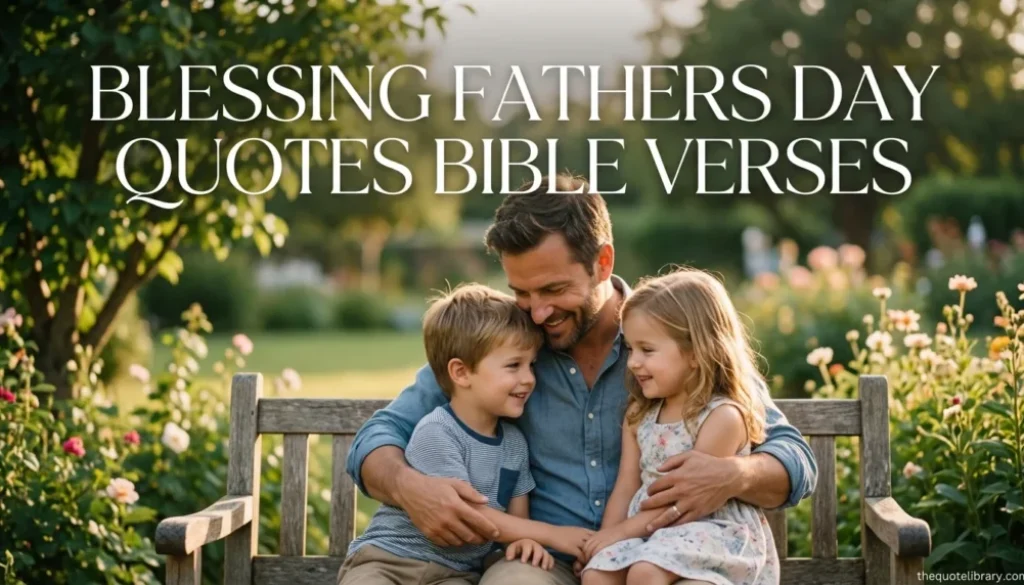 blessing fathers day quotes bible verses