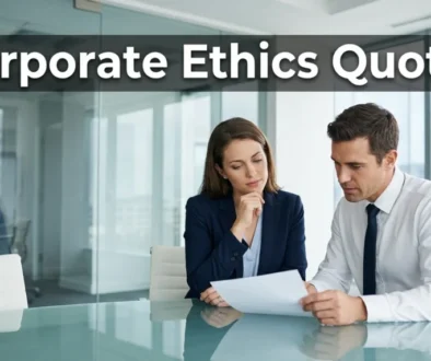 Corporate Ethics Quotes