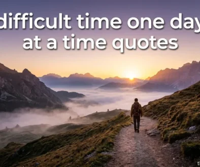 difficult time one day at a time quotes