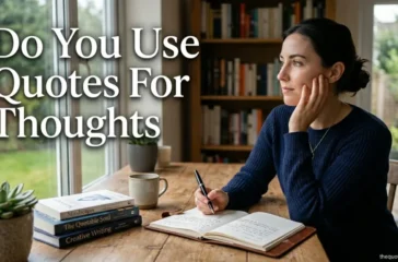 Do You Use Quotes For Thoughts