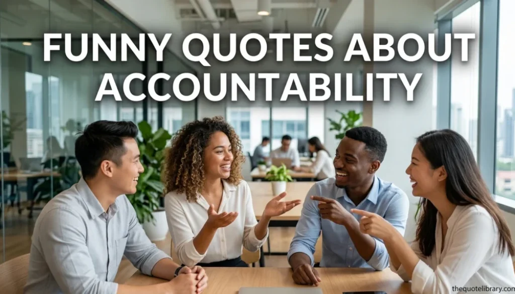 Funny Quotes About Accountability