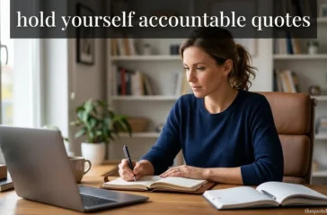 hold yourself accountable quotes