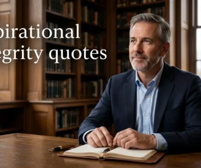inspirational integrity quotes