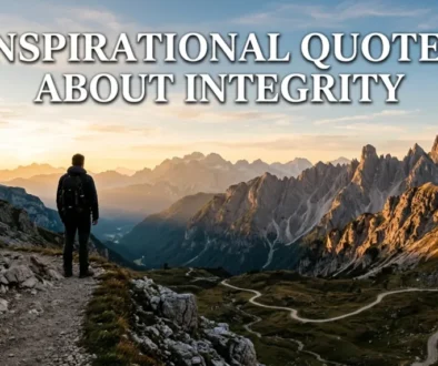 Inspirational Quotes About Integrity