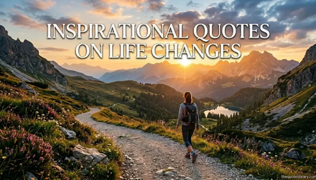 Inspirational Quotes On Life Changes