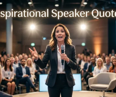 Inspirational Speaker Quotes