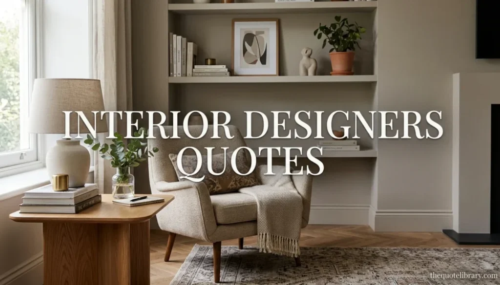 Interior Designers Quotes