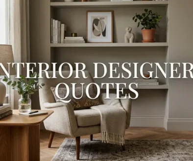 Interior Designers Quotes