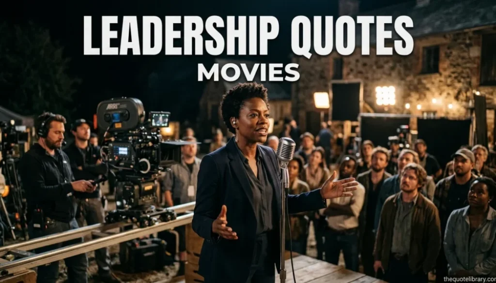 Leadership Quotes Movies