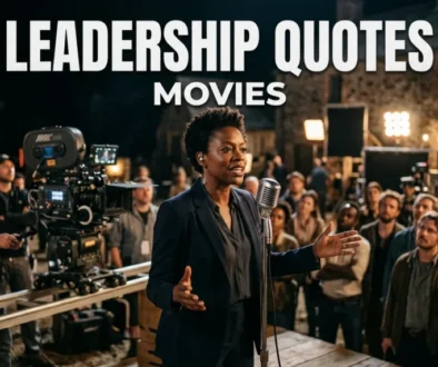 Leadership Quotes Movies