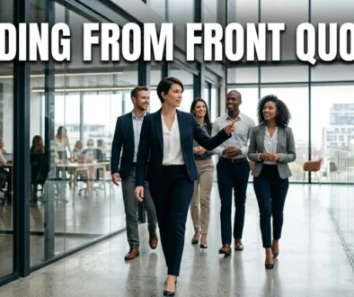leading from front quotes