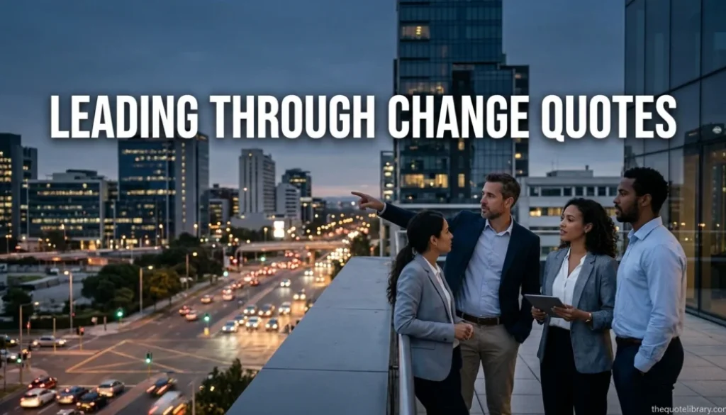 leading through change quotes