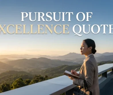 Pursuit Of Excellence Quotes