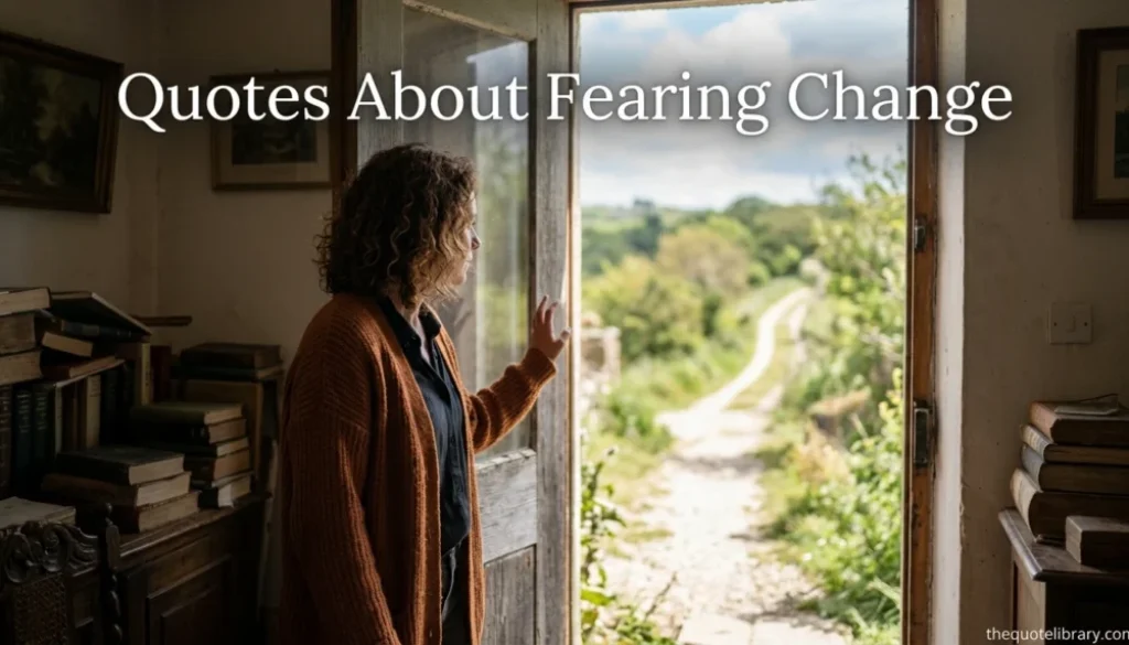 Quotes About Fearing Change