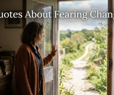 Quotes About Fearing Change