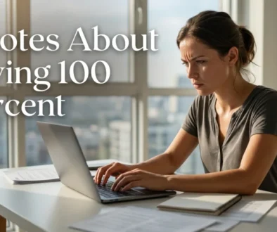 Quotes About Giving 100 Percent