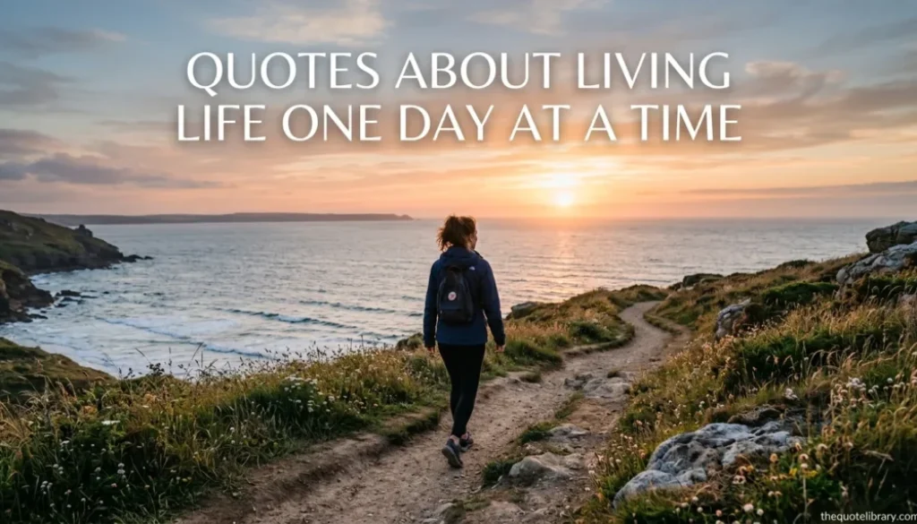 Quotes About Living Life One Day At A Time