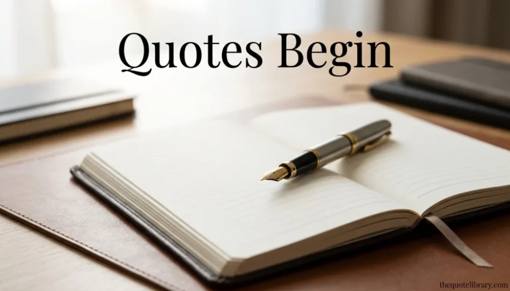 Quotes Begin