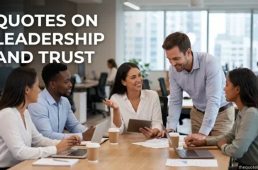 quotes on leadership and trust