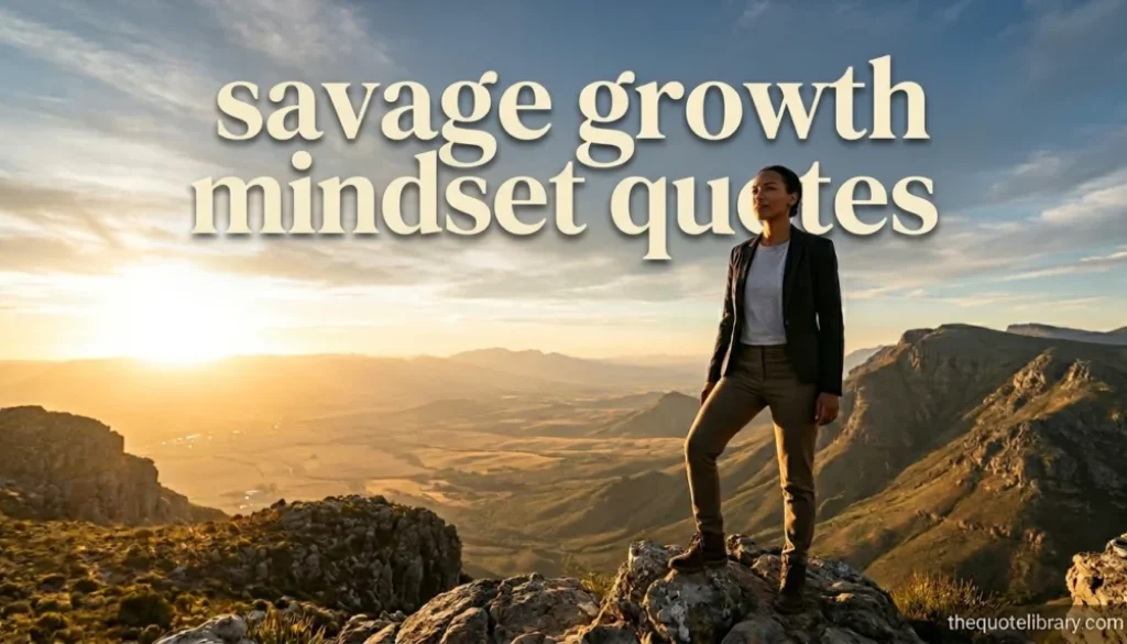savage growth mindset quotes