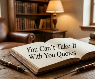 You Can't Take It With You Quotes