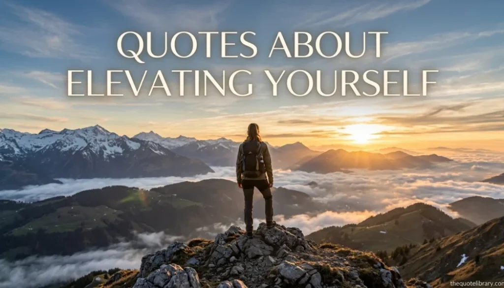 Quotes About Elevating Yourself