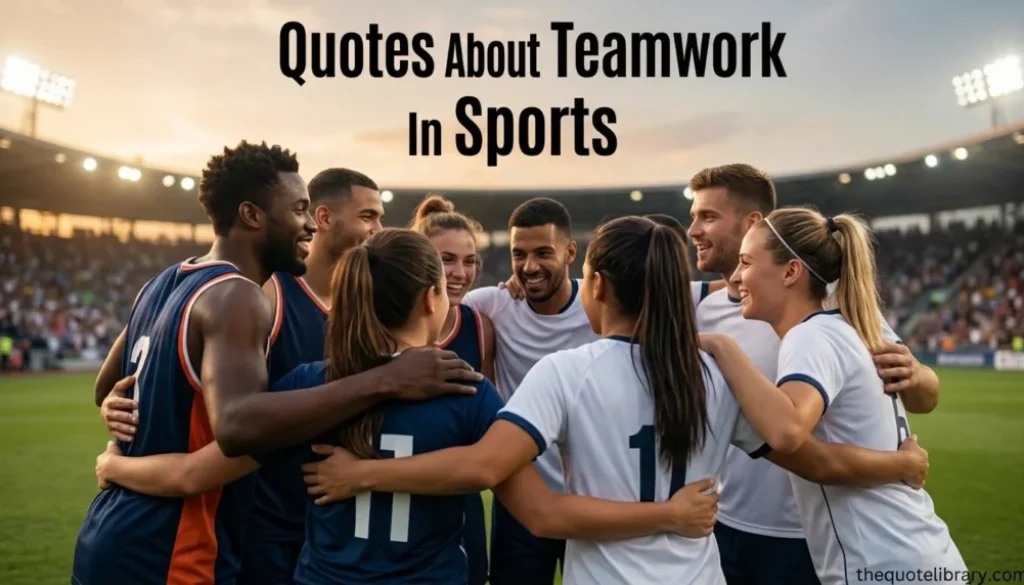 Quotes About Teamwork In Sports