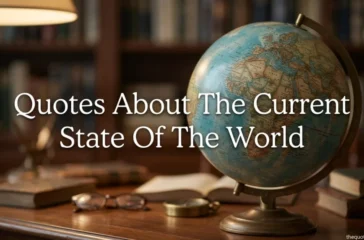 Quotes About The Current State Of The World