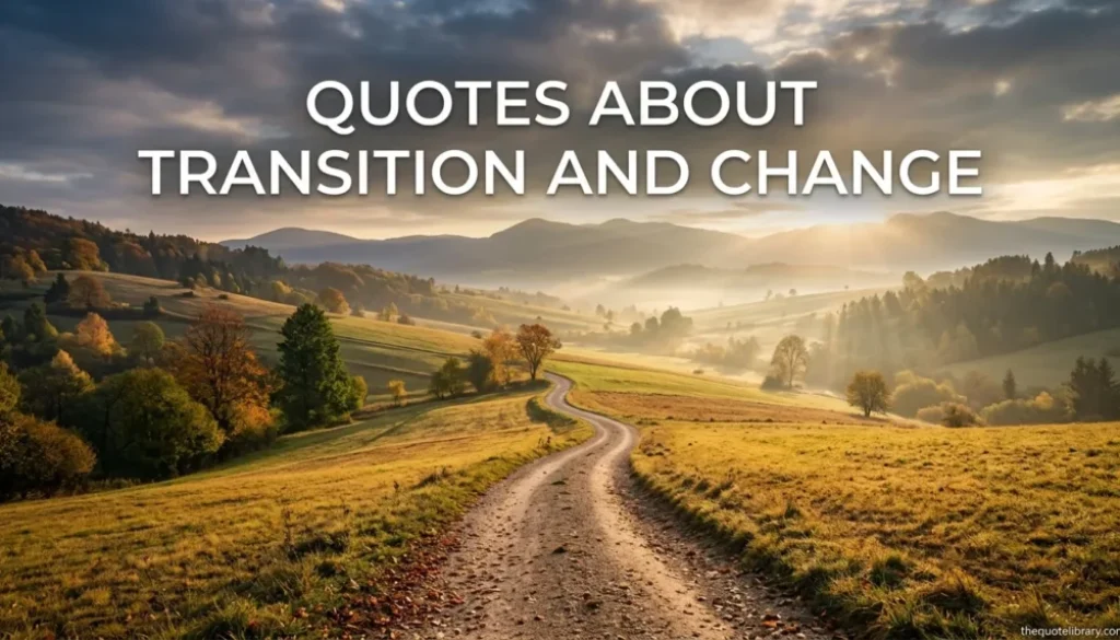 Quotes About Transition And Change